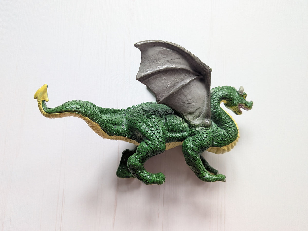 Vintage Early Learning Centre Green Dragon Toy