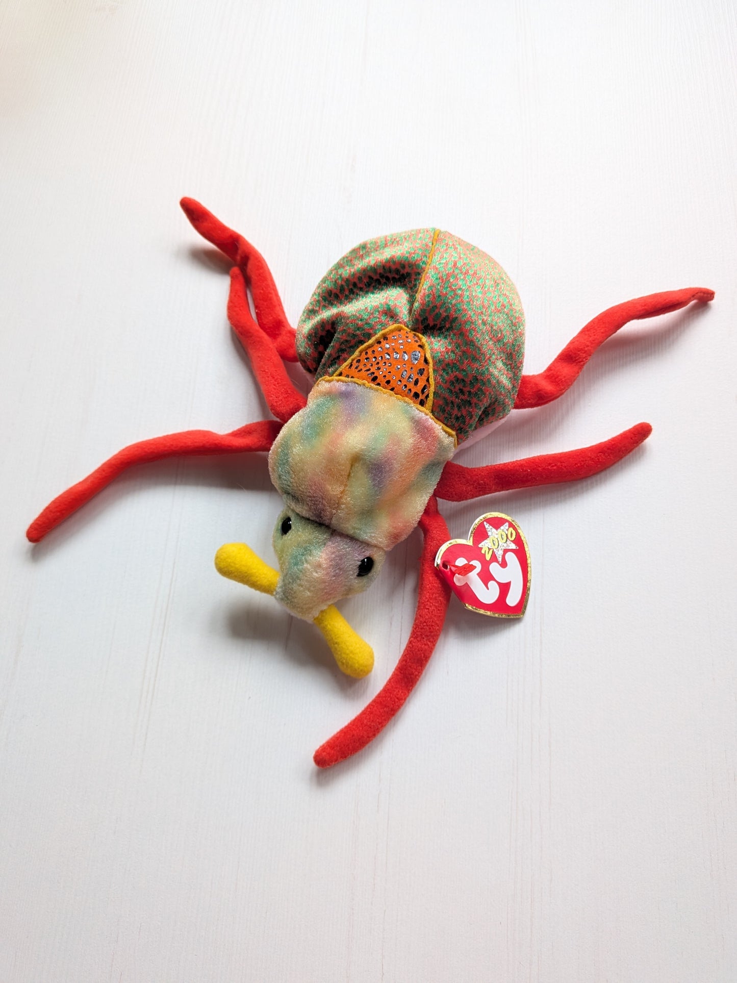 Vintage Scurry The Beetle TY Beanie Baby - 2000