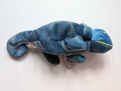 Rainbow The Chameleon TY Beanie Baby - 1997
