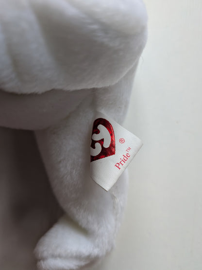 Vintage Pride The Lion with England Flag TY Beanie Baby - UK Exclusive - 2004
