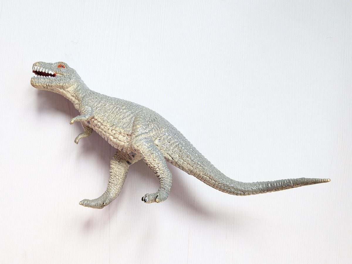 Vintage Tyrannosaurus Rex Dinosaur Plastic Toy - AAA Brand - 1990s