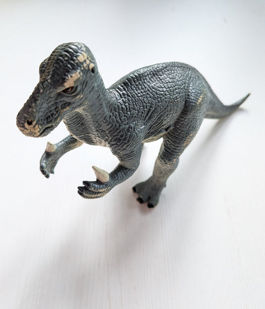 Vintage Iguanodon Dinosaur Plastic Toy - AAA Brand - 1990s