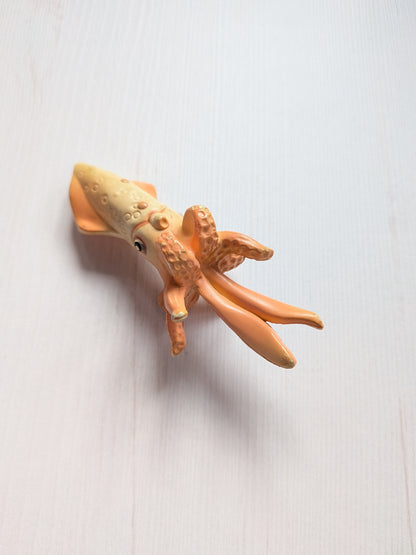Vintage Safari Ltd Squid Plastic Figure - 1990s