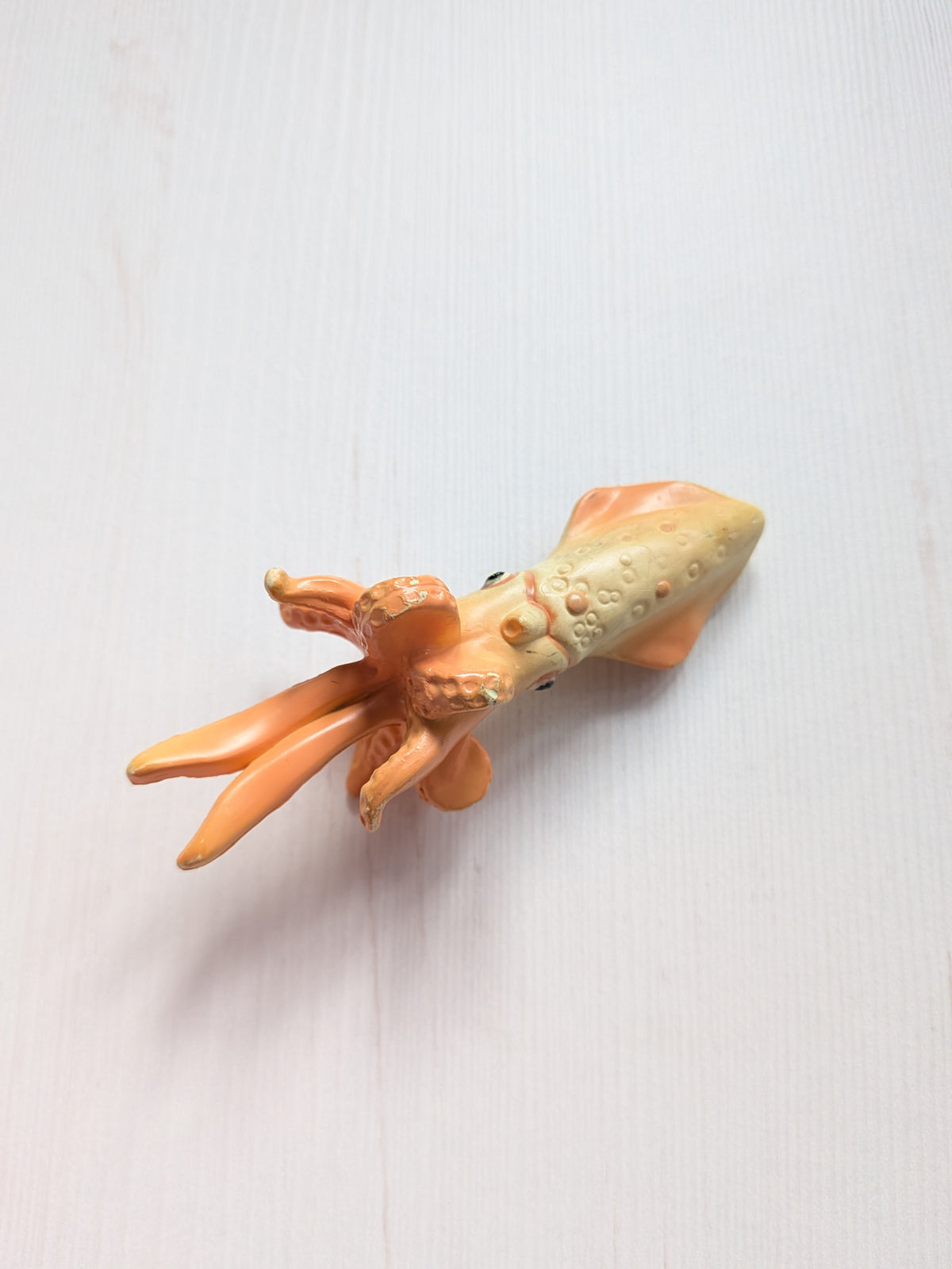 Vintage Safari Ltd Squid Plastic Figure - 1990s
