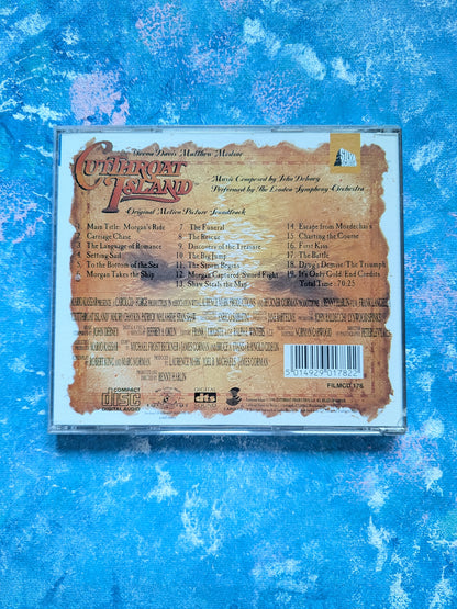 Cutthroat Island Original Motion Picture Soundtrack CD - 1996