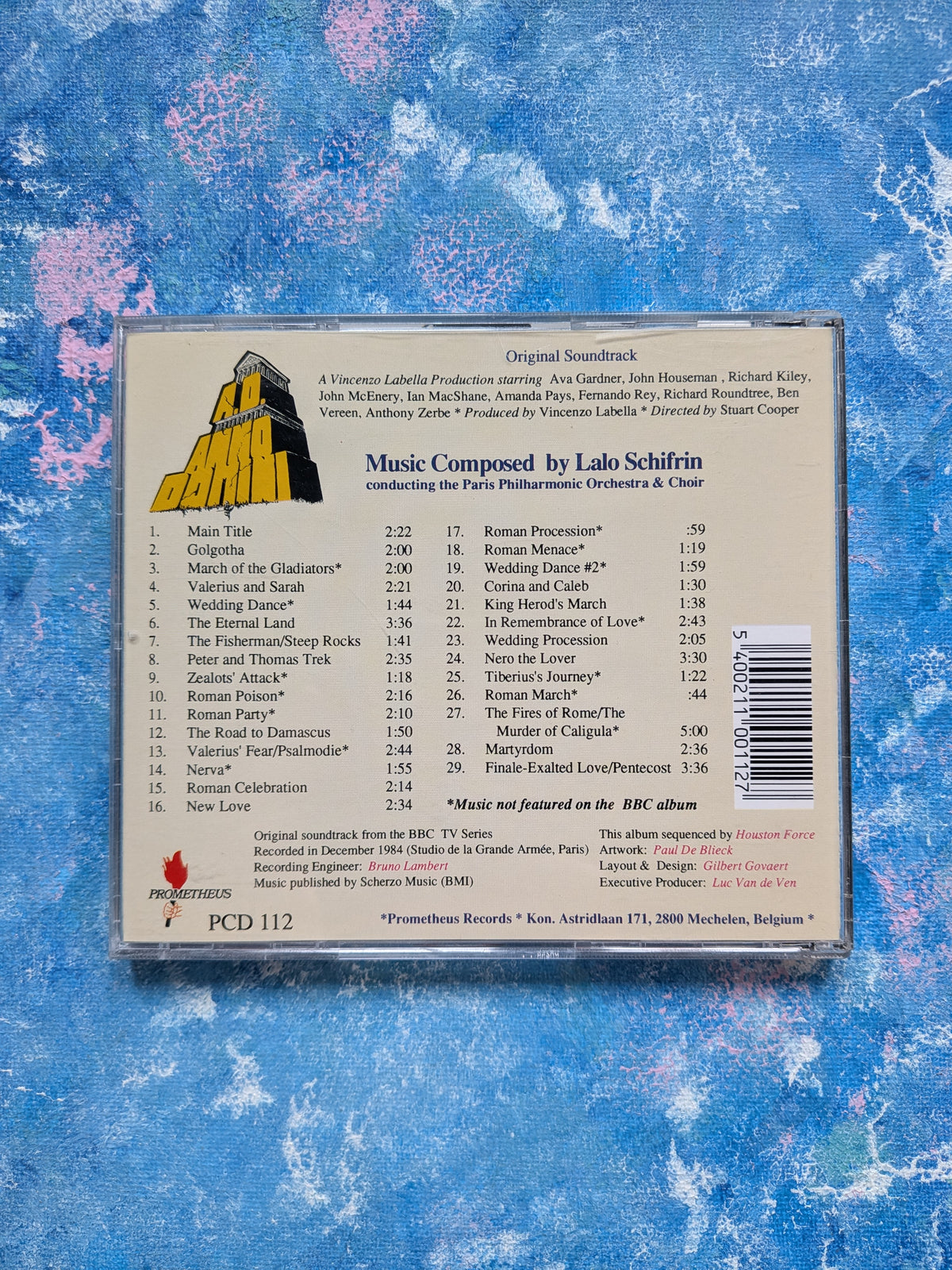 Lalo Schifrin - A.D. - Anno Domini Original Soundtrack CD - Prometheus Records