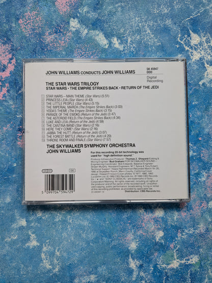 John Williams Conducts John Williams: The Star Wars Trilogy CD - 1990 - Sony