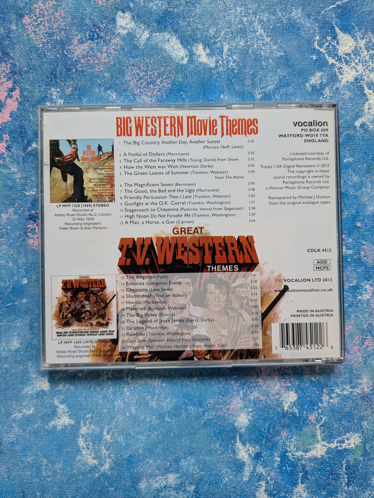 Geoff Love & His Orchestra Big Western Movie Themes/Great TV Western Themes CD
