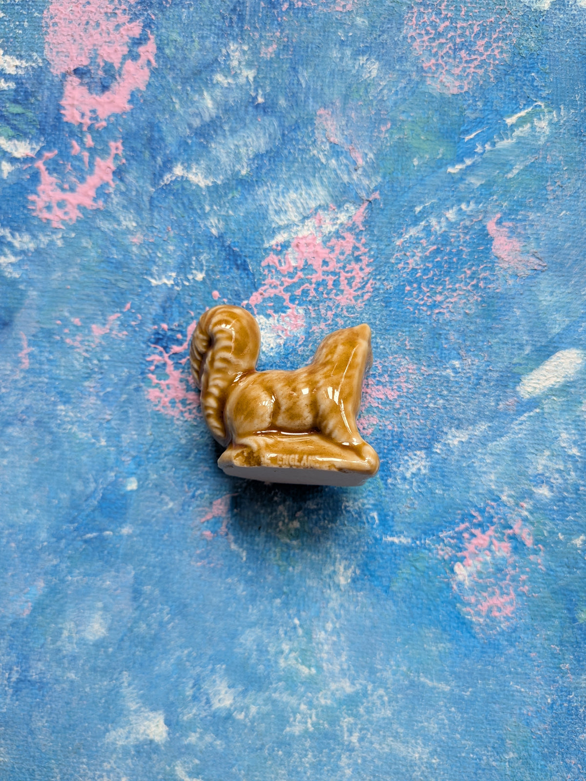 Wade Whimsies Pine Martin Ceramic Small Figurine