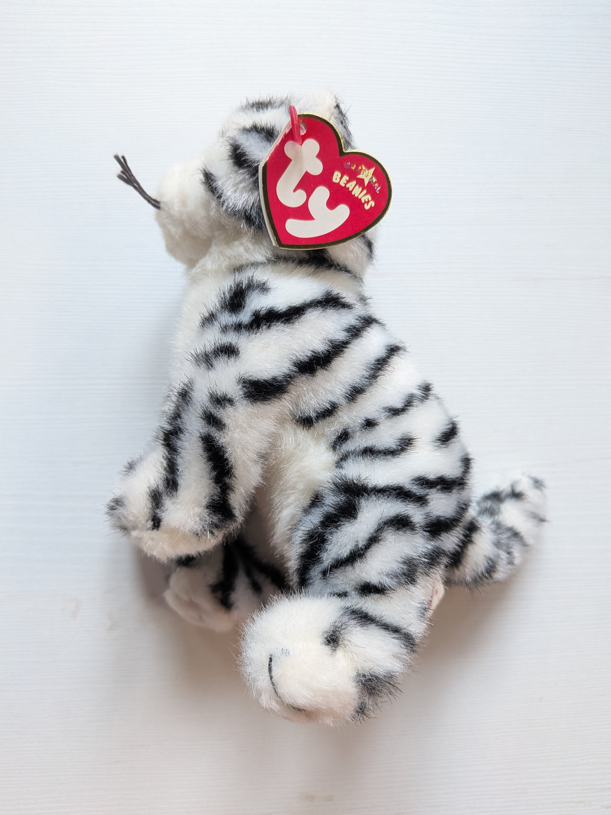 Vintage Ty Beanie Babies Tundra the White Tiger - 2005