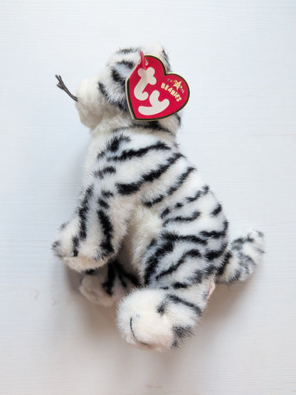 Vintage Ty Beanie Babies Tundra the White Tiger - 2005