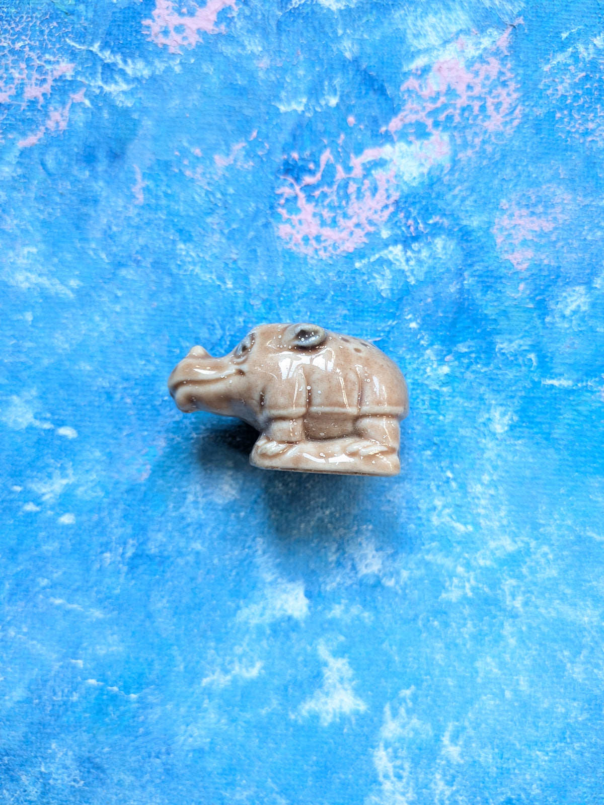 Vintage Wade The Flintstones Rhino Small Ceramic Figurine