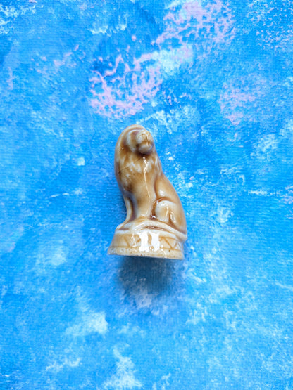 Wade Whimsies Circus Lion Ceramic Small Figurine