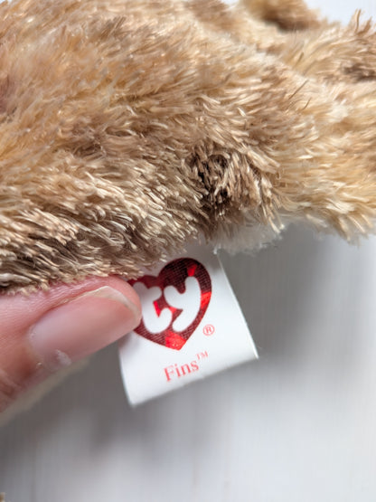 Vintage Ty Beanie Babies Fins The Seal - 2003