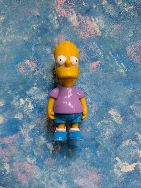 Vintage The Simpsons Bart Simpson (Purple Shirt) Figure - 1990