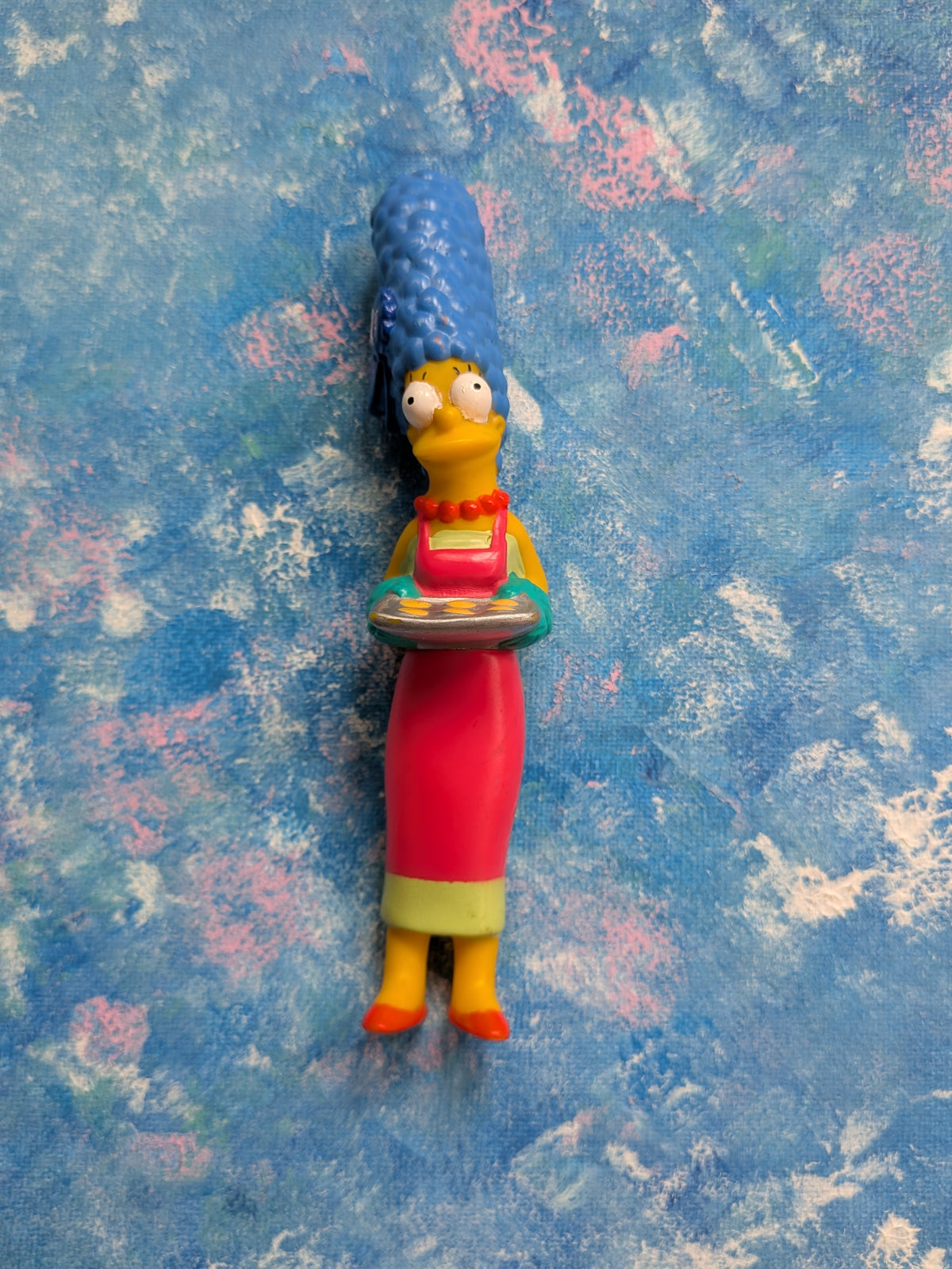 Vintage The Simpsons Baking Marge Simpson Figure - 2001 - Burger King