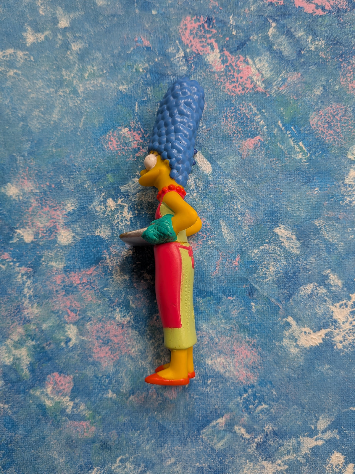 Vintage The Simpsons Baking Marge Simpson Figure - 2001 - Burger King