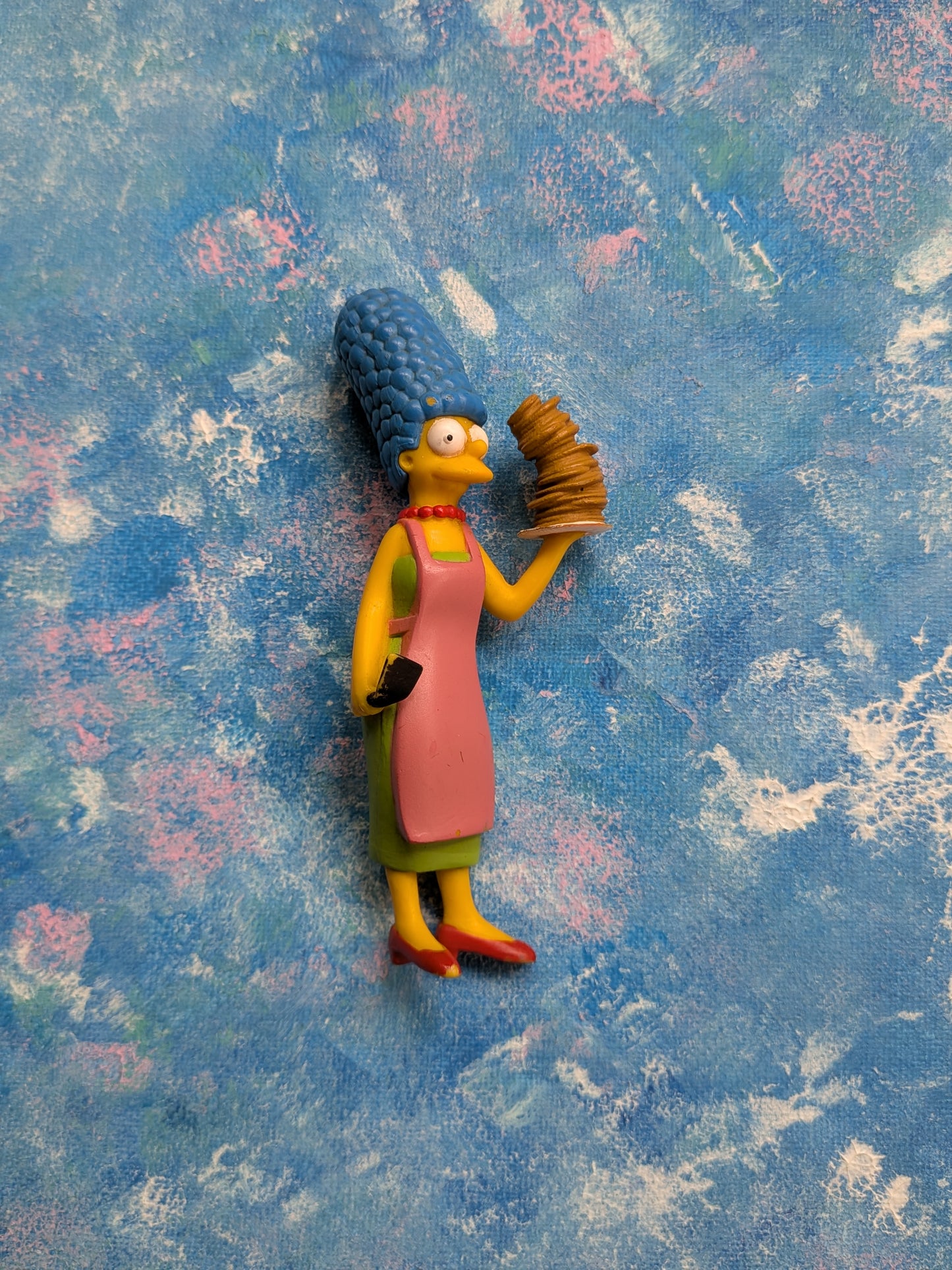 Vintage The Simpsons Marge Simpson with Pancakes Figure - 2005 - Fox