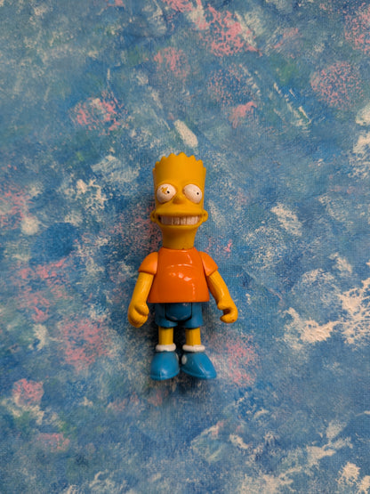 Vintage The Simpsons Bart Simpson Action Figure - 1990 - Mattel