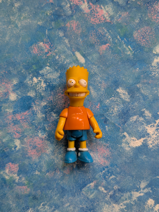 Vintage The Simpsons Bart Simpson Action Figure - 1990 - Mattel