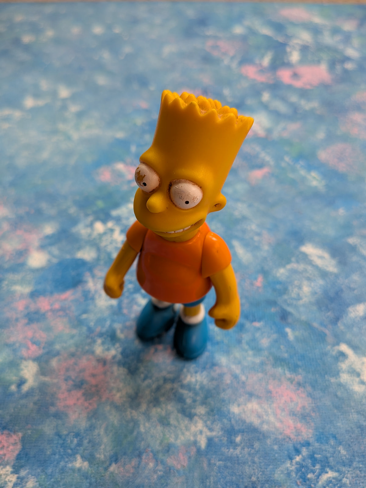Vintage The Simpsons Bart Simpson Action Figure - 1990 - Mattel