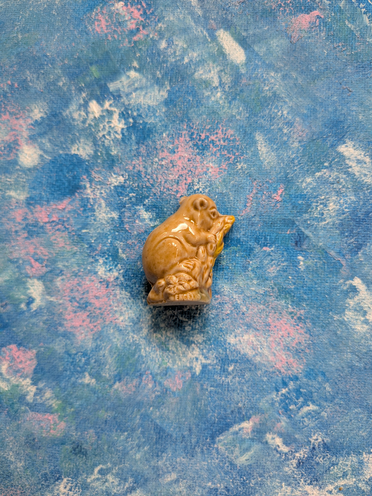 Wade Whimsies Field Mouse Ceramic Small Figurine
