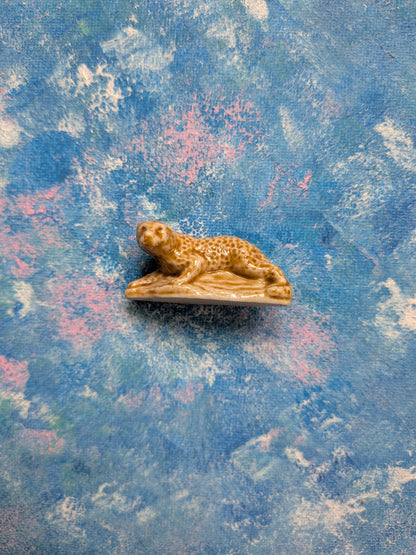 Wade Whimsies Leopard Ceramic Small Figurine