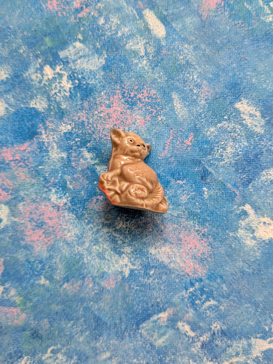 Wade Whimsies Bush Baby Ceramic Small Figurine