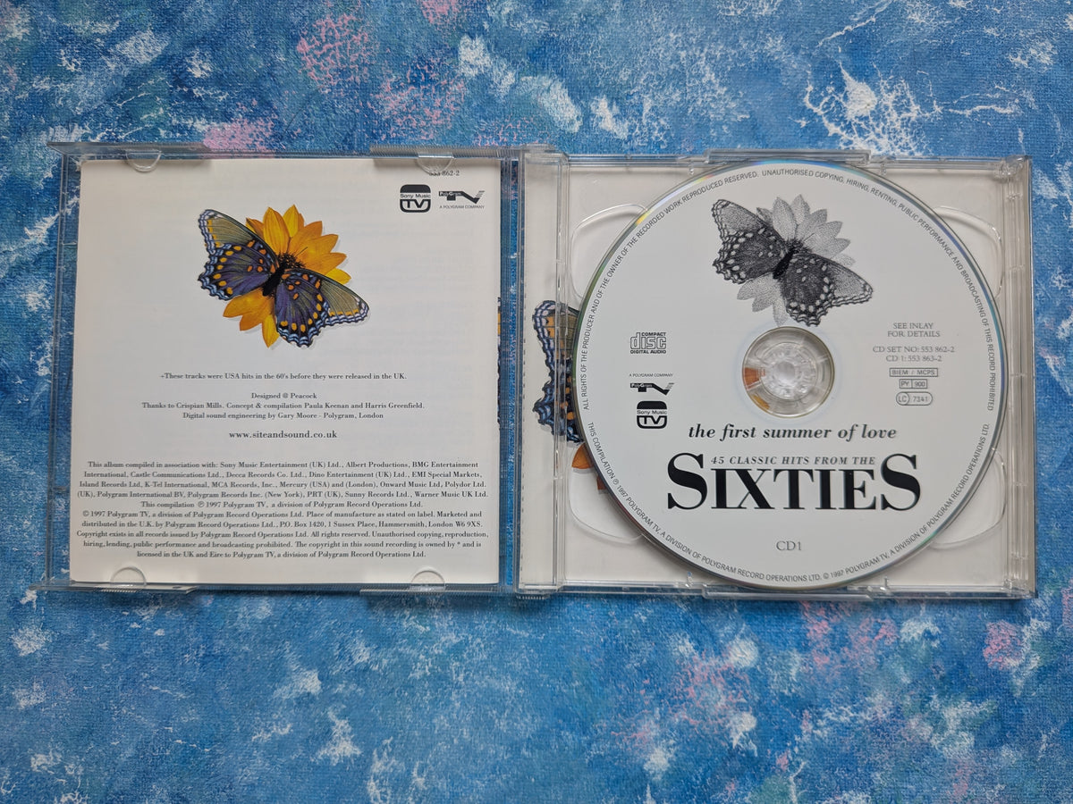 The First Summer of Love: 45 Classic Hits From The Sixties CD - 1997 - Polygram