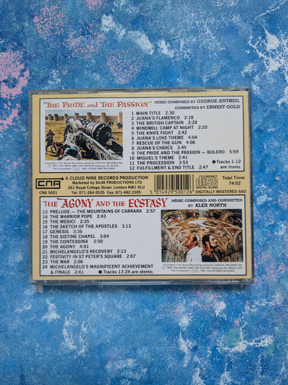 The Pride and the Passion/The Agony and the Ecstasy Soundtracks CD
