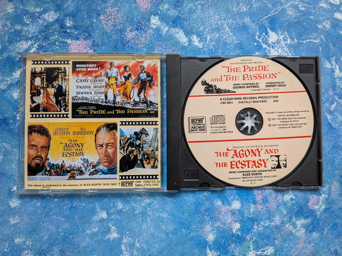The Pride and the Passion/The Agony and the Ecstasy Soundtracks CD