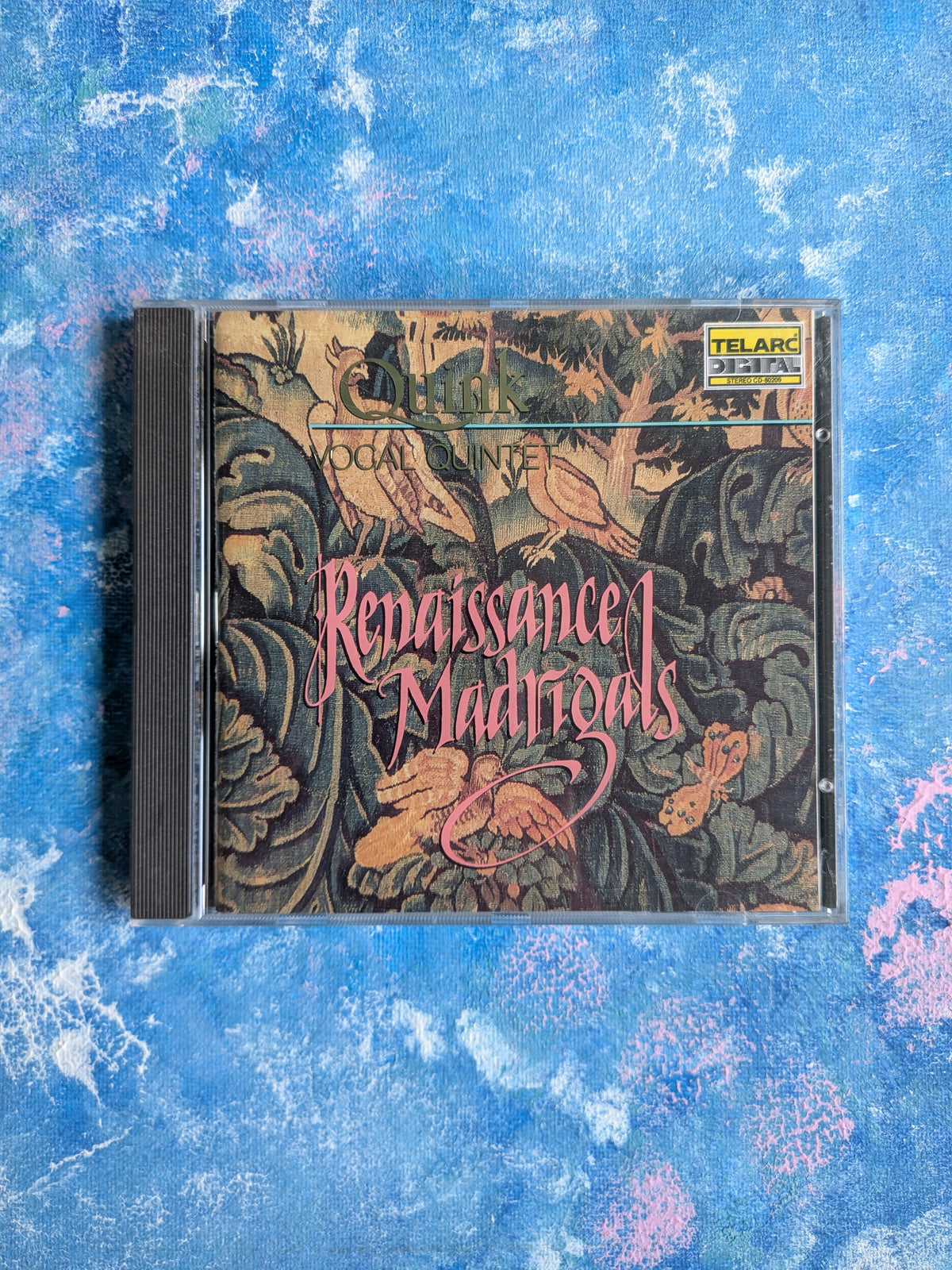 Quink Vocal Ensemble - Renaissance Madrigals CD - 1989 - Telarc
