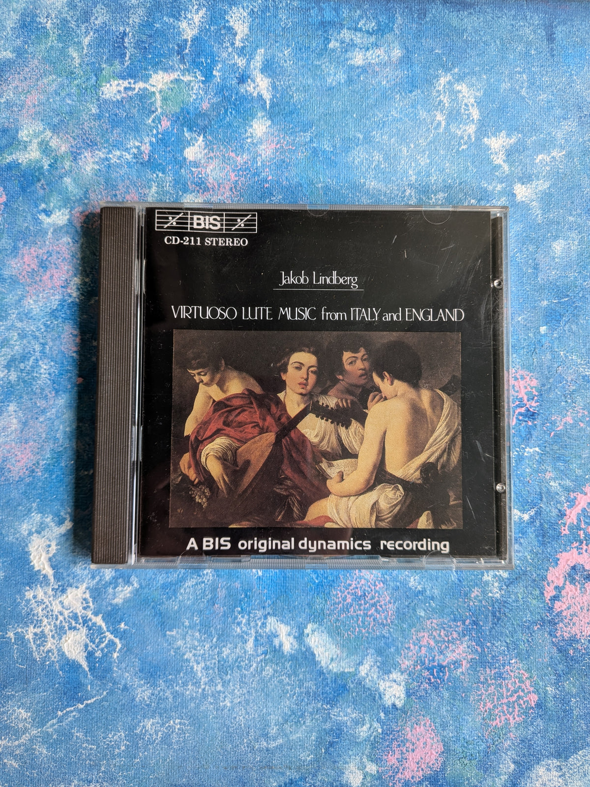 Jakob Lindberg - Virtuoso Lute Music from Italy and England CD - BIS