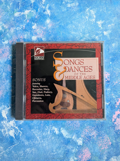 Sonus Ensemble - Songs & Dances of the Middle Ages CD - 1993 - Dorian Discovery