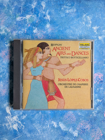 Resphighi: Ancient Airs and Dances/Trittico Botticelliano CD - 1992 - Telarc