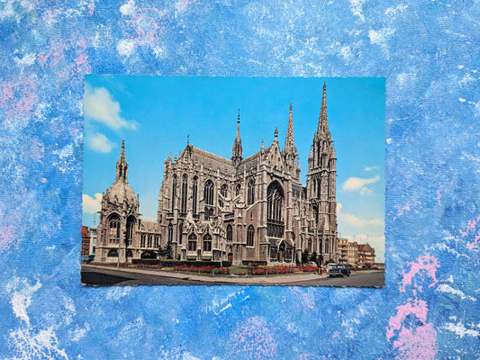 Vintage Belgian Postcard - Ostend, Sint-Petrus-en-Pauluskerk Church 933/21
