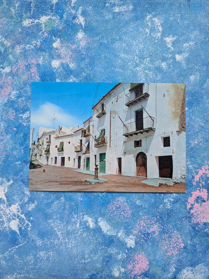 Vintage Spanish Postcard - Ibiza Typical Street No. 231