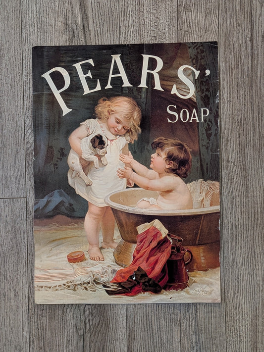 Retro-Style Pears Soap Poster - Robert Opie Collection