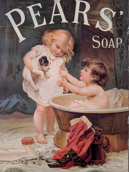 Retro-Style Pears Soap Poster - Robert Opie Collection