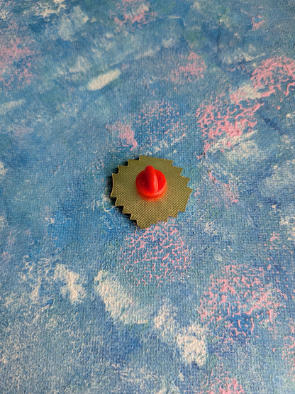 Union Jack Flag Umbrella Enamel Pin Badge