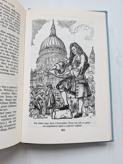 The Children's Book of Famous Lives - Edited by Eric Duthie - Odhams Books Ltd