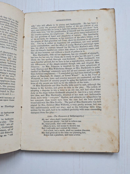 She Stoops To Conquer by Oliver Goldsmith - 1898 - Blackie & Son Ltd