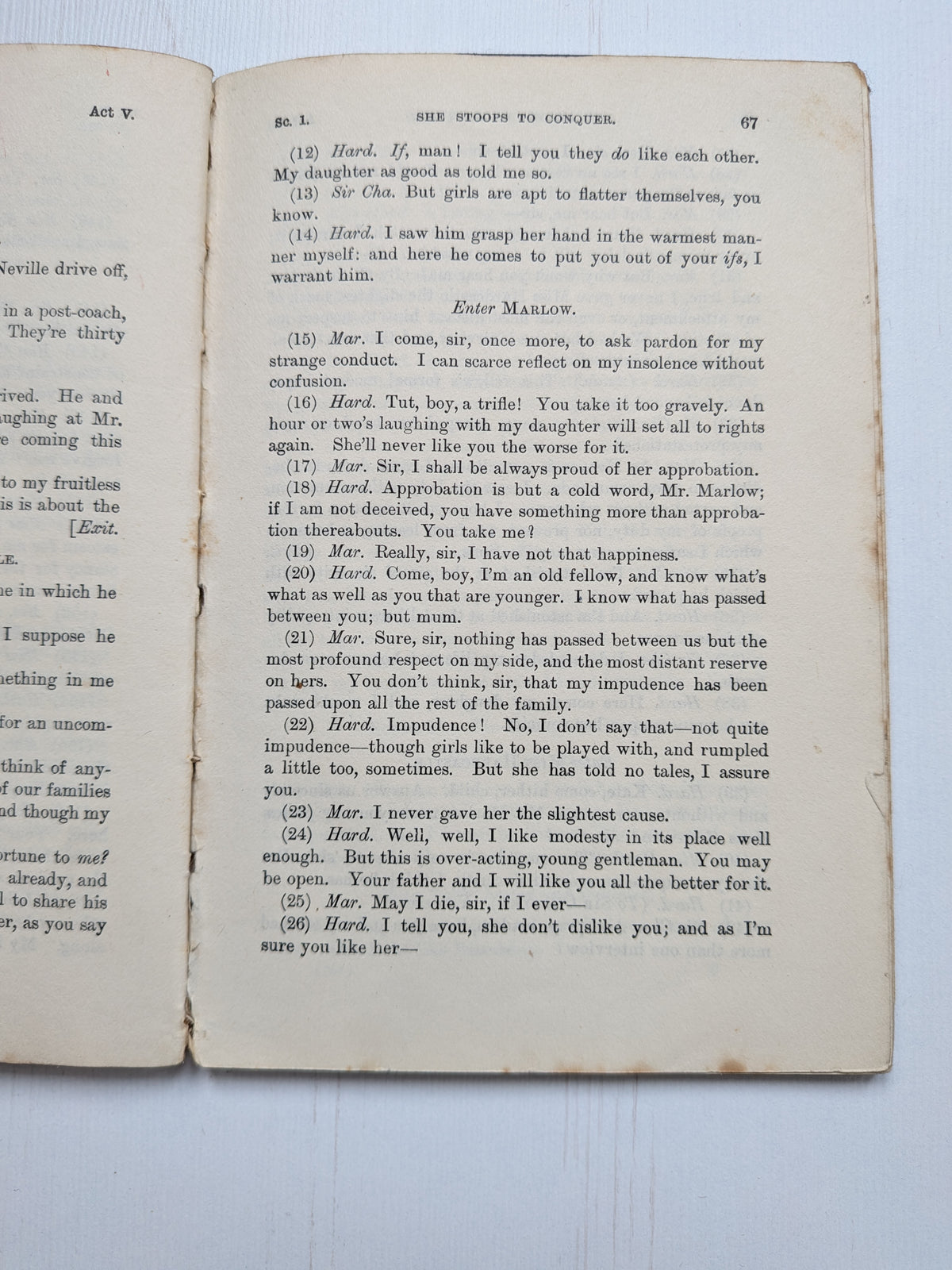 She Stoops To Conquer by Oliver Goldsmith - 1898 - Blackie & Son Ltd