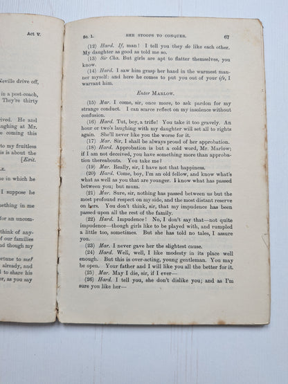 She Stoops To Conquer by Oliver Goldsmith - 1898 - Blackie & Son Ltd