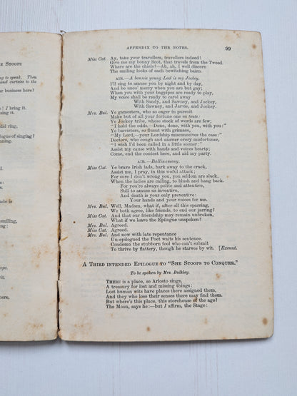 She Stoops To Conquer by Oliver Goldsmith - 1898 - Blackie & Son Ltd
