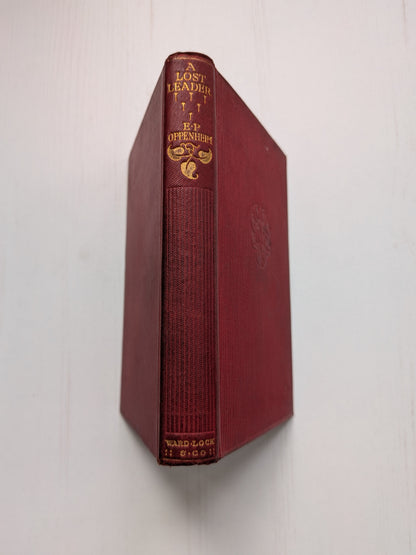 A Lost Leader by E. Phillips Oppenheim - Ward, Lock & Co. Ltd - 1910s Approx