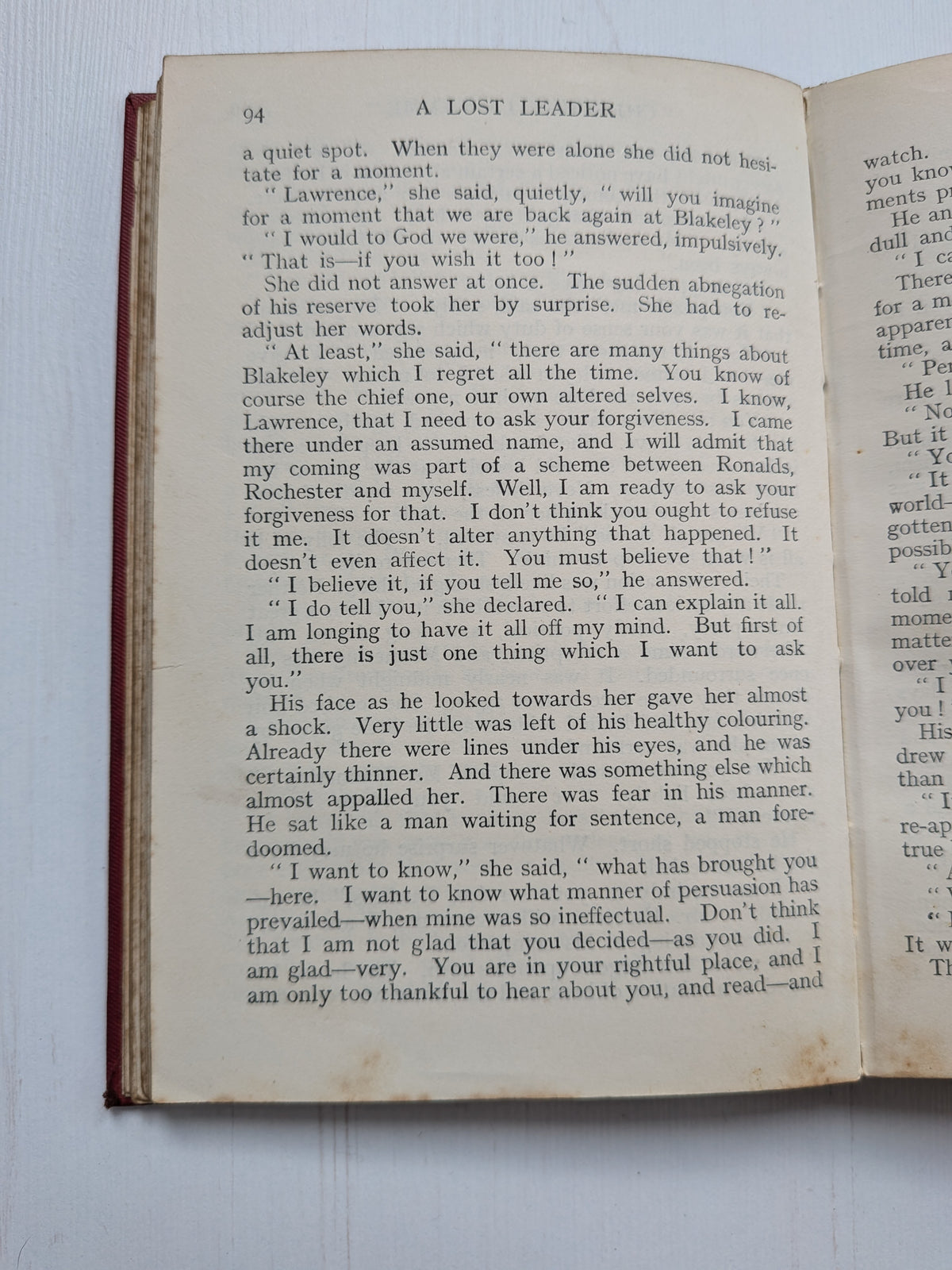 A Lost Leader by E. Phillips Oppenheim - Ward, Lock & Co. Ltd - 1910s Approx