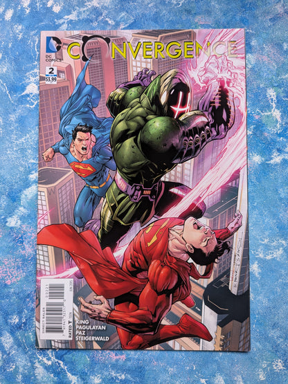 Convergence #2 - Tony S. Daniel Variant Cover - 2015 - DC Comic Book