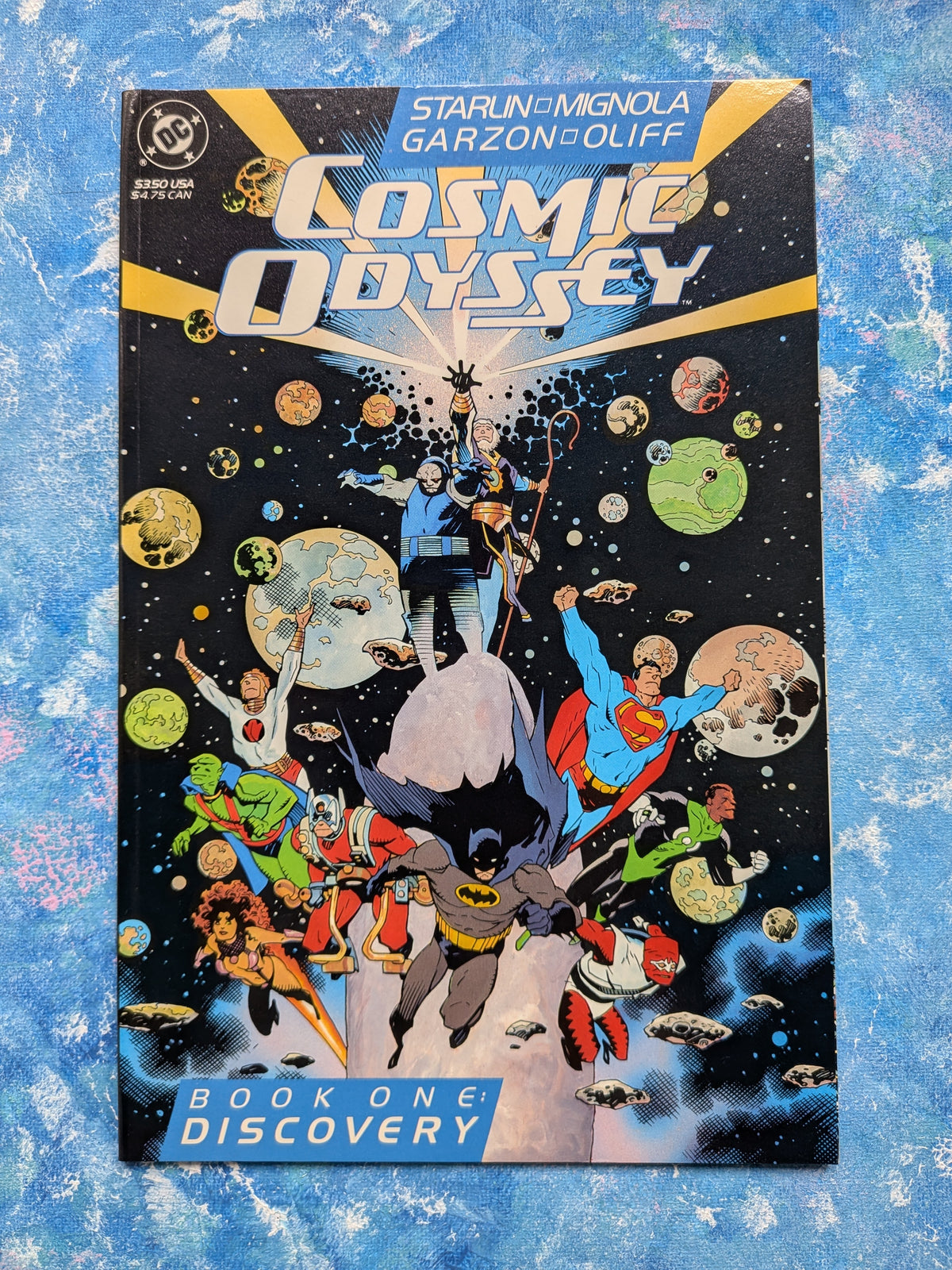 Cosmic Odyssey Book One: Discovery - 1988 - DC Comic Book