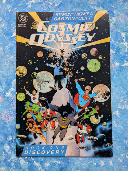 Cosmic Odyssey Book One: Discovery - 1988 - DC Comic Book